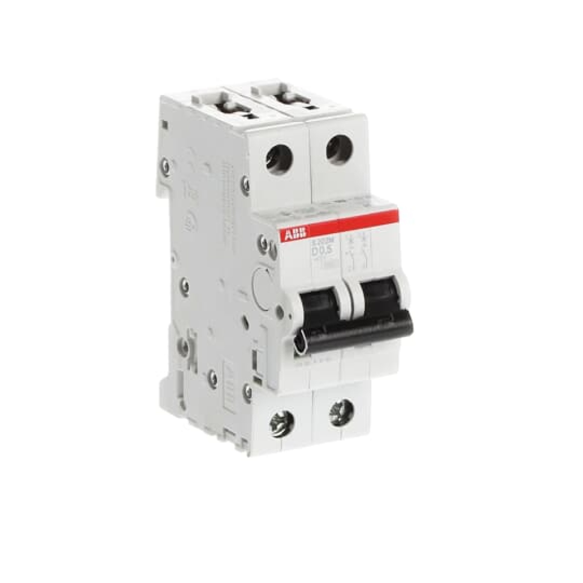 Miniature Circuit Breaker - S200M - 2P - 0.5 A - D - AC 10 kA