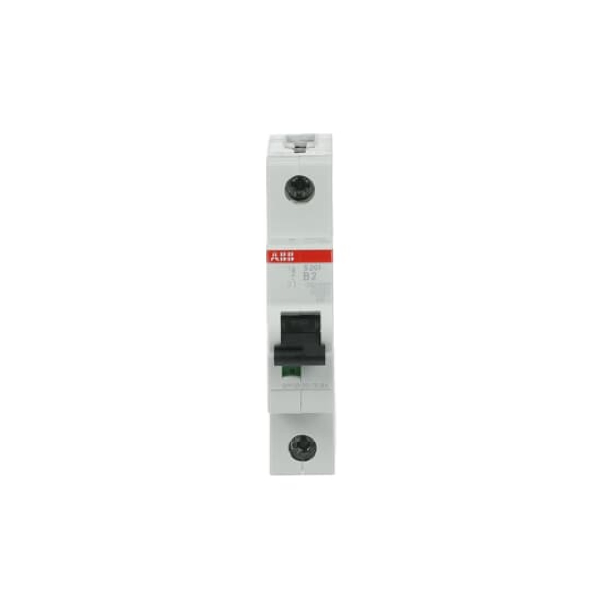 Miniature Circuit Breaker - S200 - 1P - 2 A - B - 230  400 V AC 6 kA