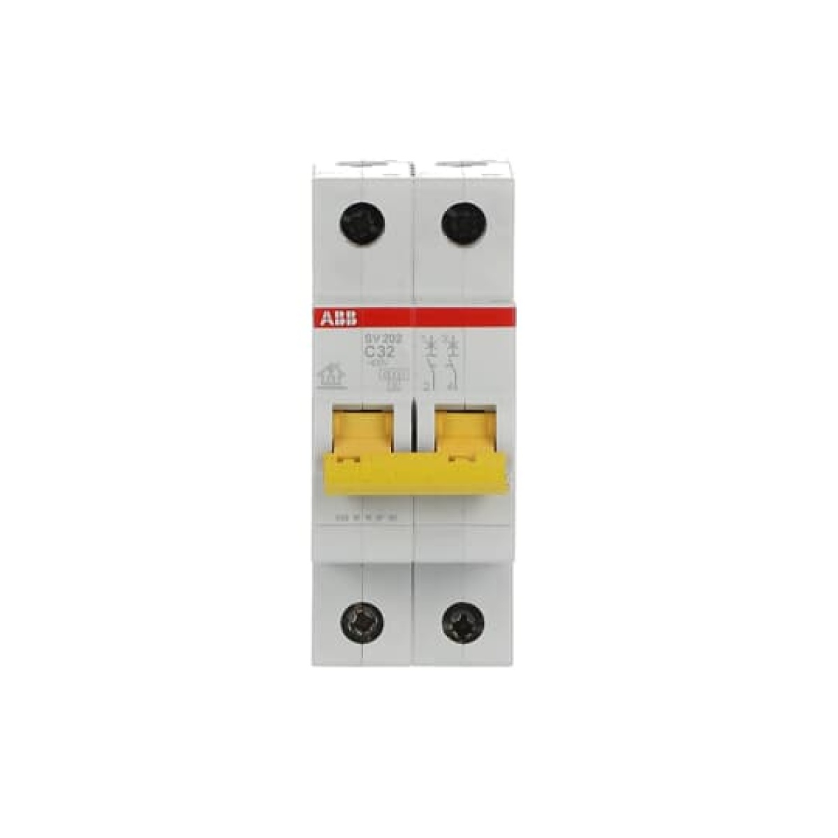 Miniature Circuit Breaker - SV200 - 2P - 32 A - C