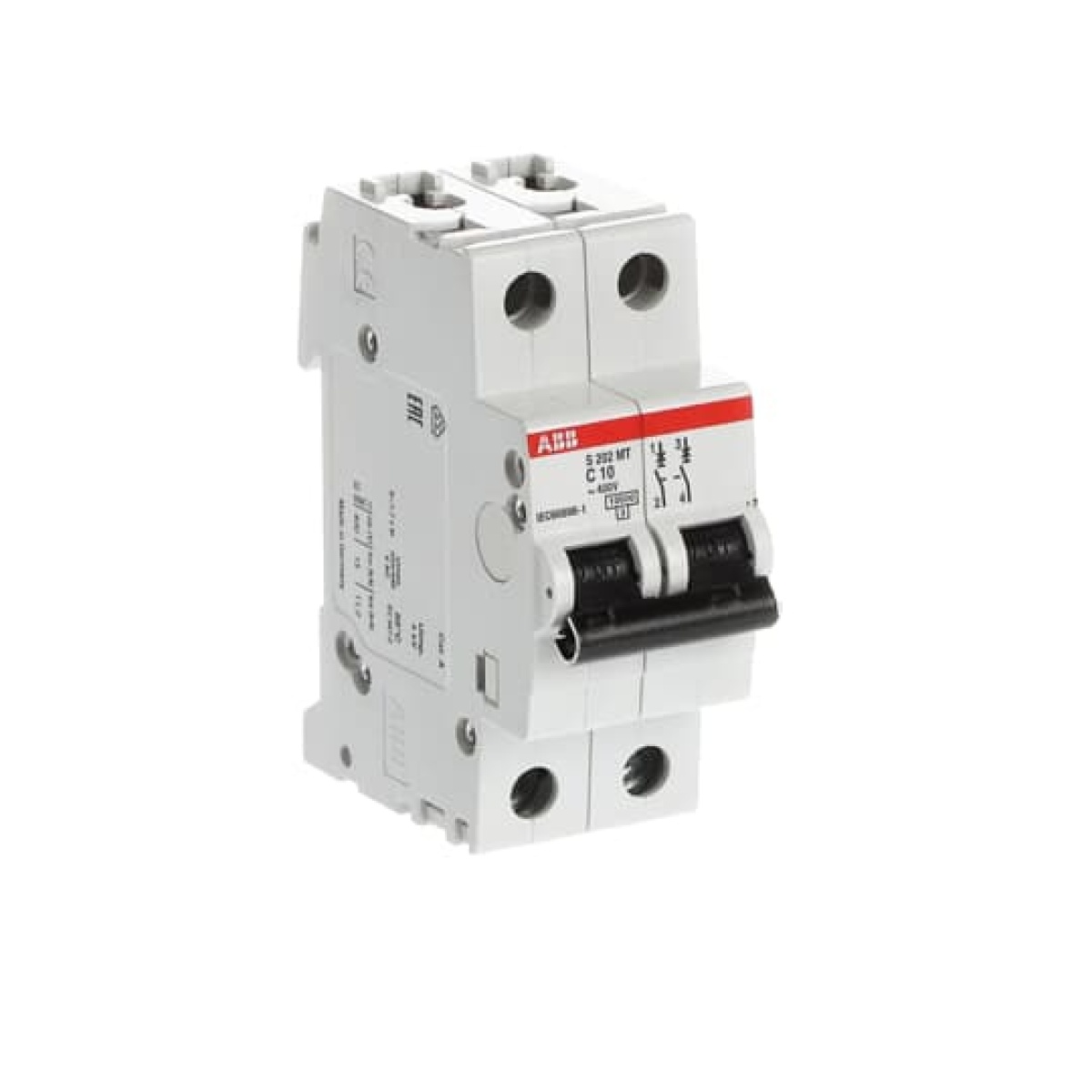 S202MT-C10 Miniature Circuit Breaker - 2P - C - 10 A
