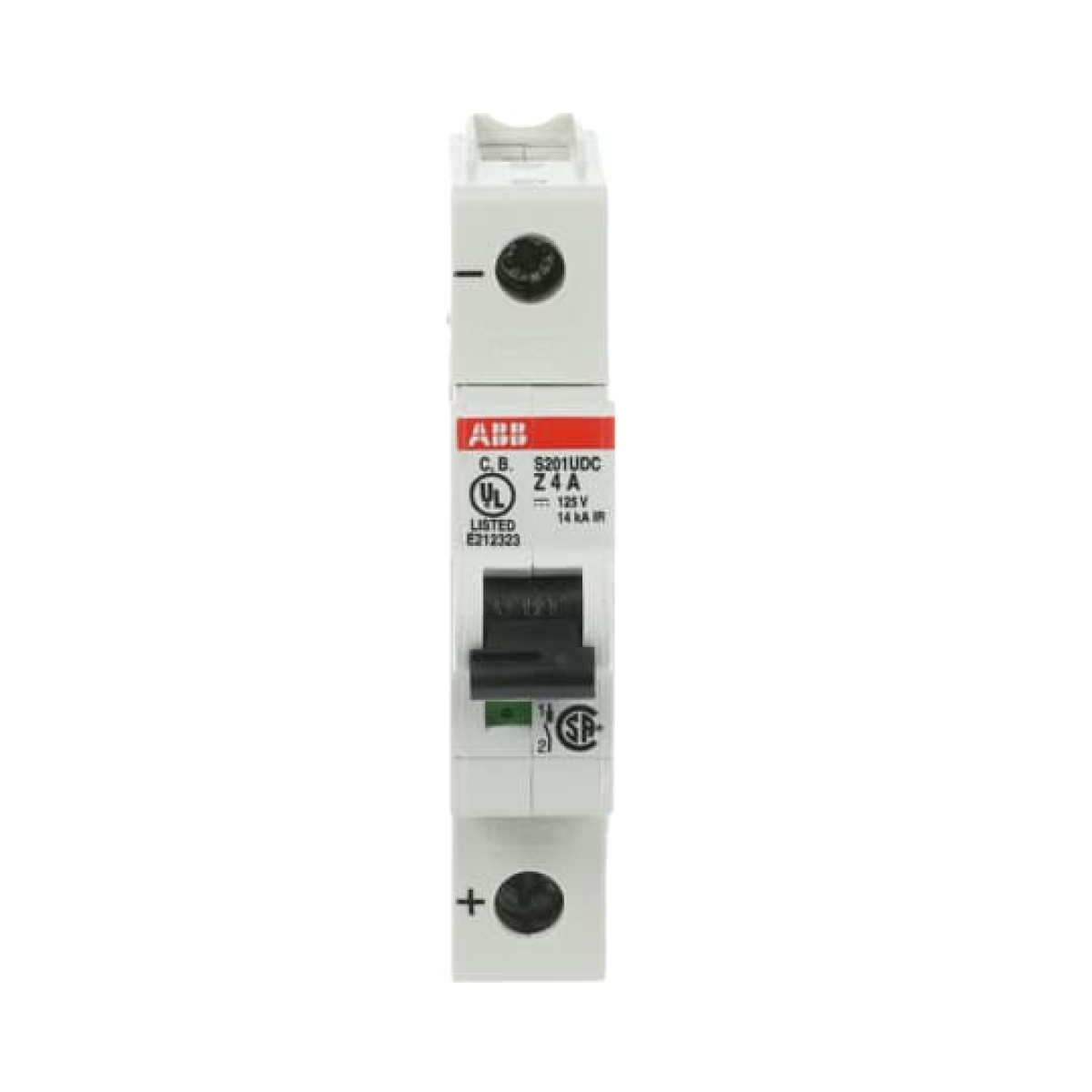 Miniature Circuit Breaker - S200UDC - 1P - 4 A - Z - 230 V AC 14 kA