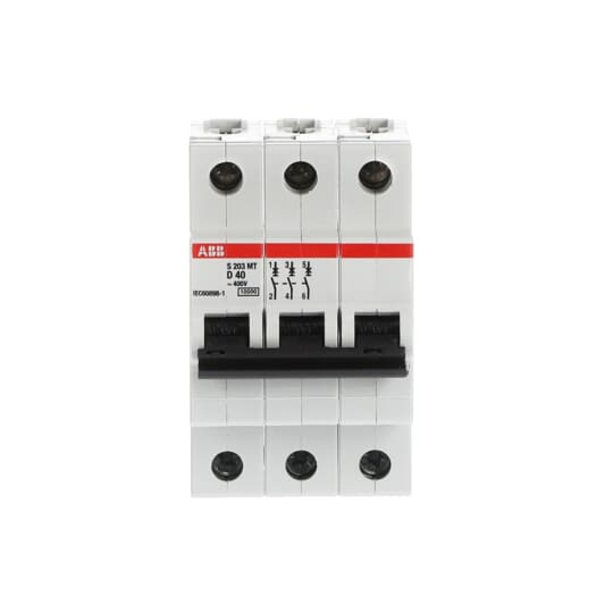 S203MT-D40 Miniature Circuit Breaker - 3P - D - 40 A