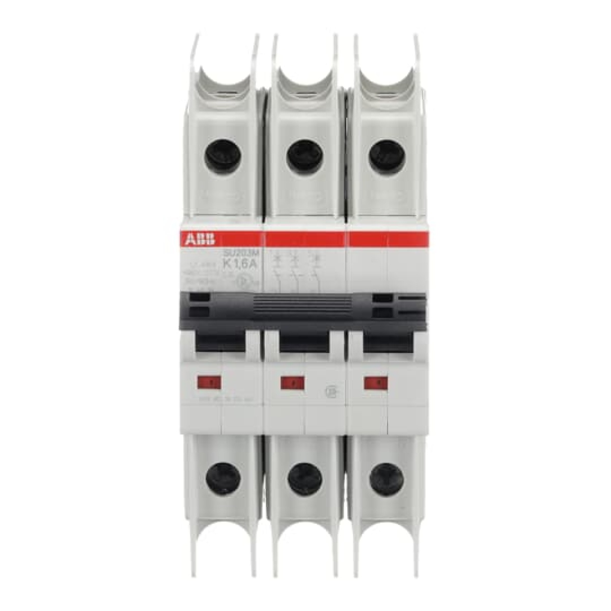 Miniature Circuit Breaker - SU200M - 3P - 1.6 A - K - 400 V AC 11.2 kA