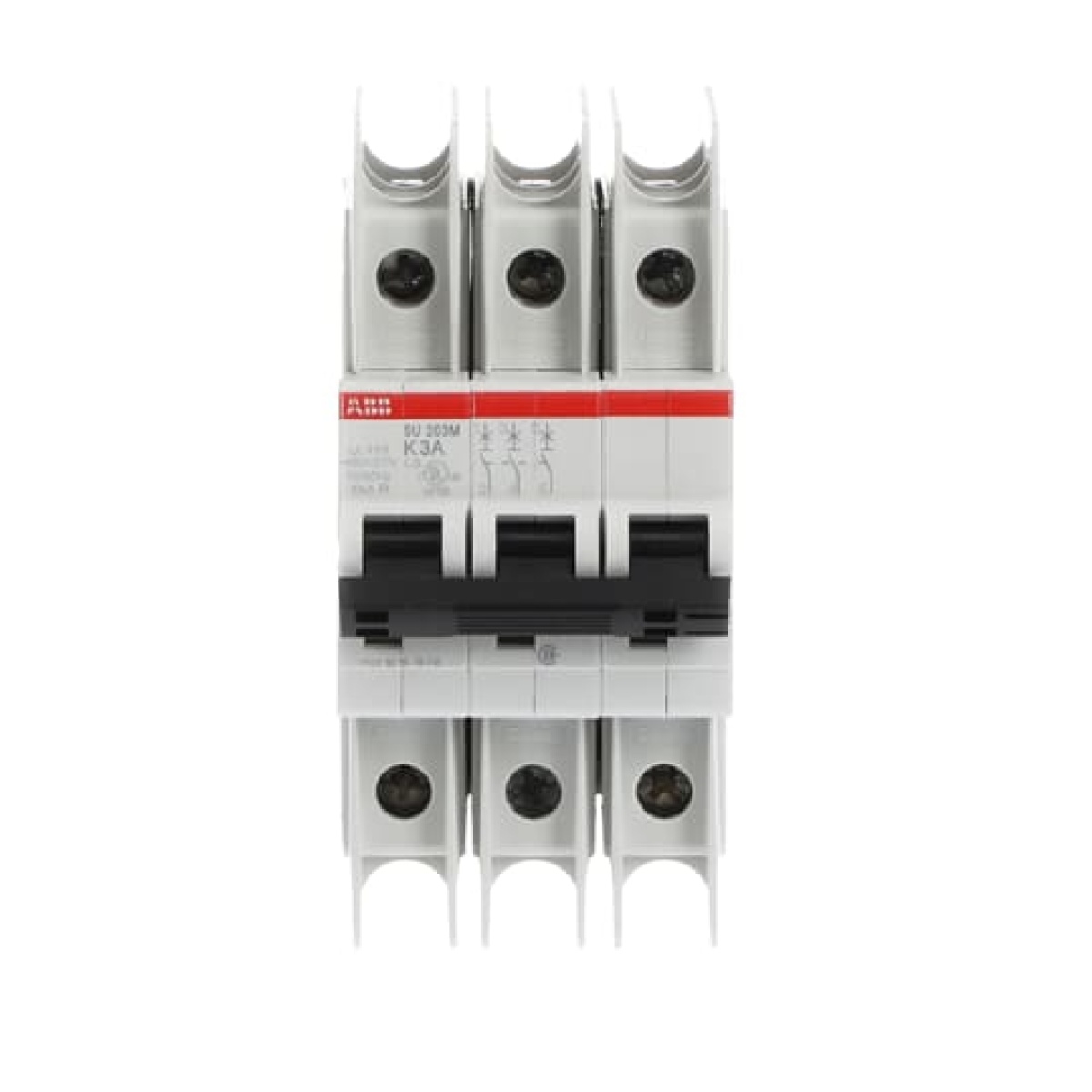 Miniature Circuit Breaker - SU200M - 3P - 3 A - K - 400 V AC 11.2 kA