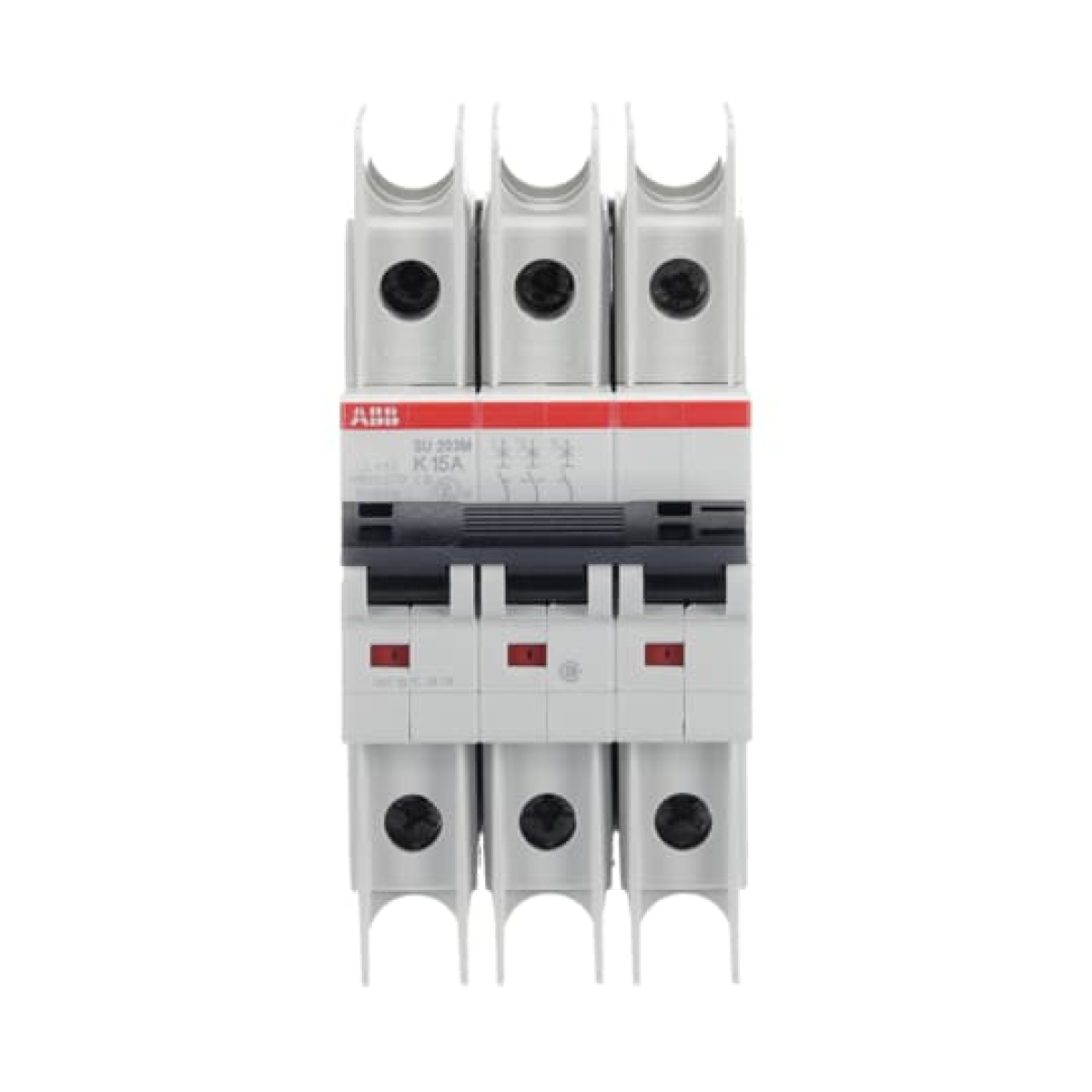 Miniature Circuit Breaker - SU200M - 3P - 15 A - K - 400 V AC 11.2 kA