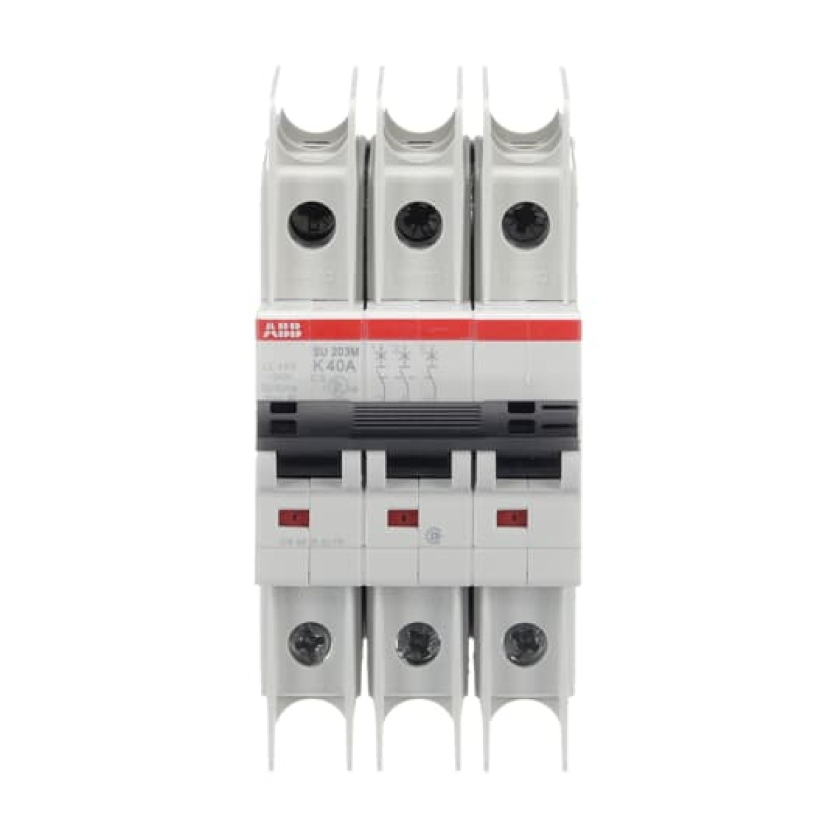 Miniature Circuit Breaker - SU200M - 3P - 40 A - K - 400 V AC 11.2 kA