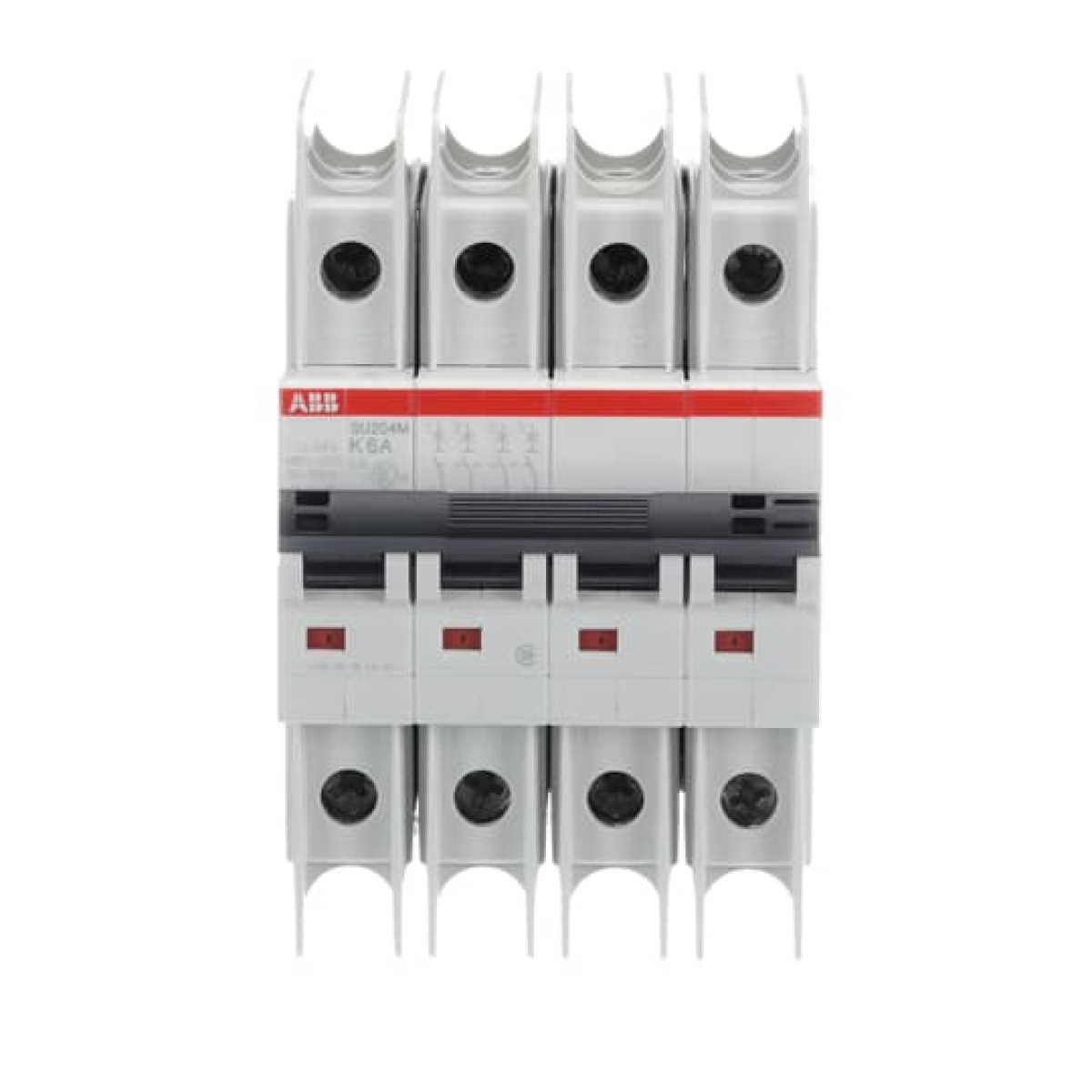 Miniature Circuit Breaker - SU200M - 4P - 6 A - K - 400 V AC 11.2 kA