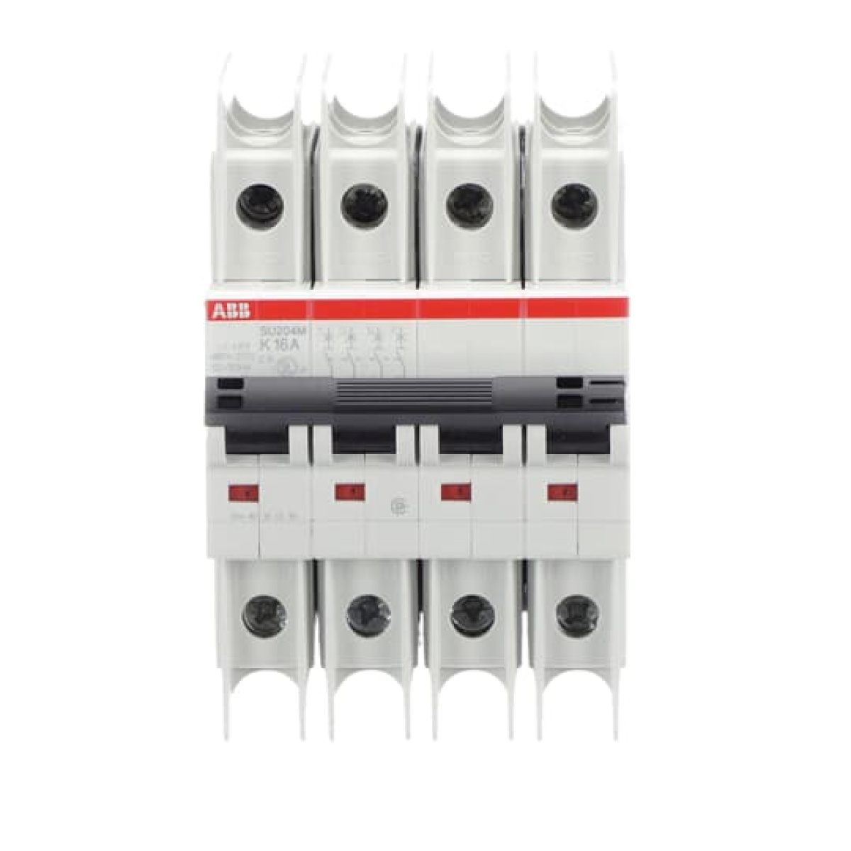 Miniature Circuit Breaker - SU200M - 4P - 16 A - K - 400 V AC 11.2 kA