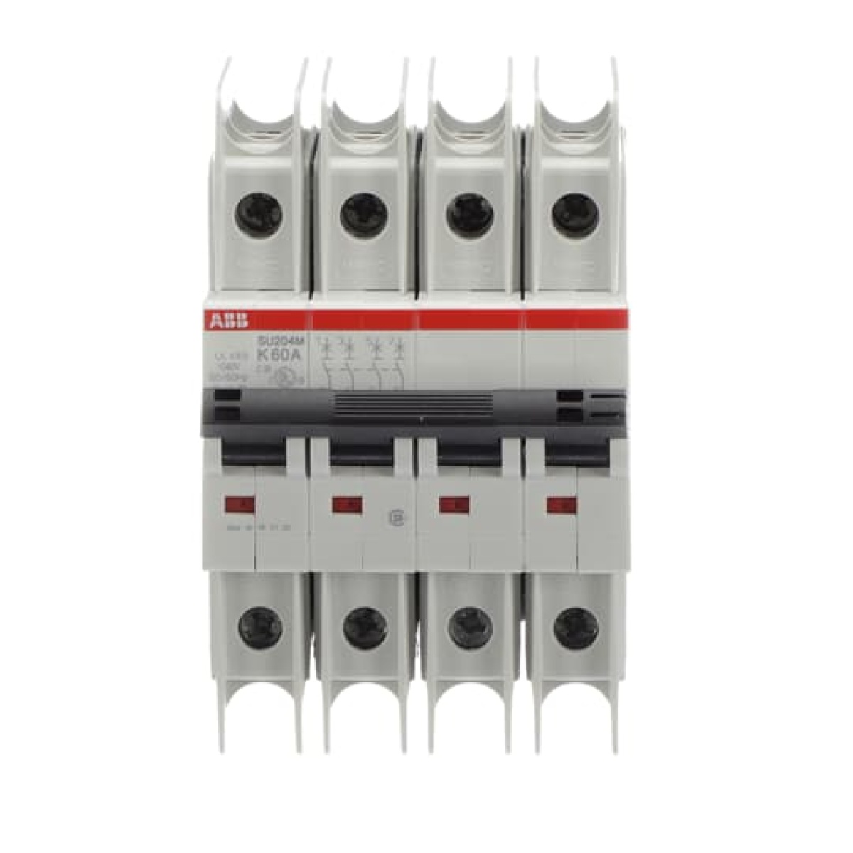 Miniature Circuit Breaker - SU200M - 4P - 60 A - K - 400 V AC 11.2 kA