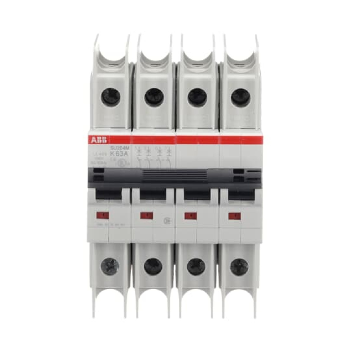 Miniature Circuit Breaker - SU200M - 4P - 63 A - K - 400 V AC 11.2 kA