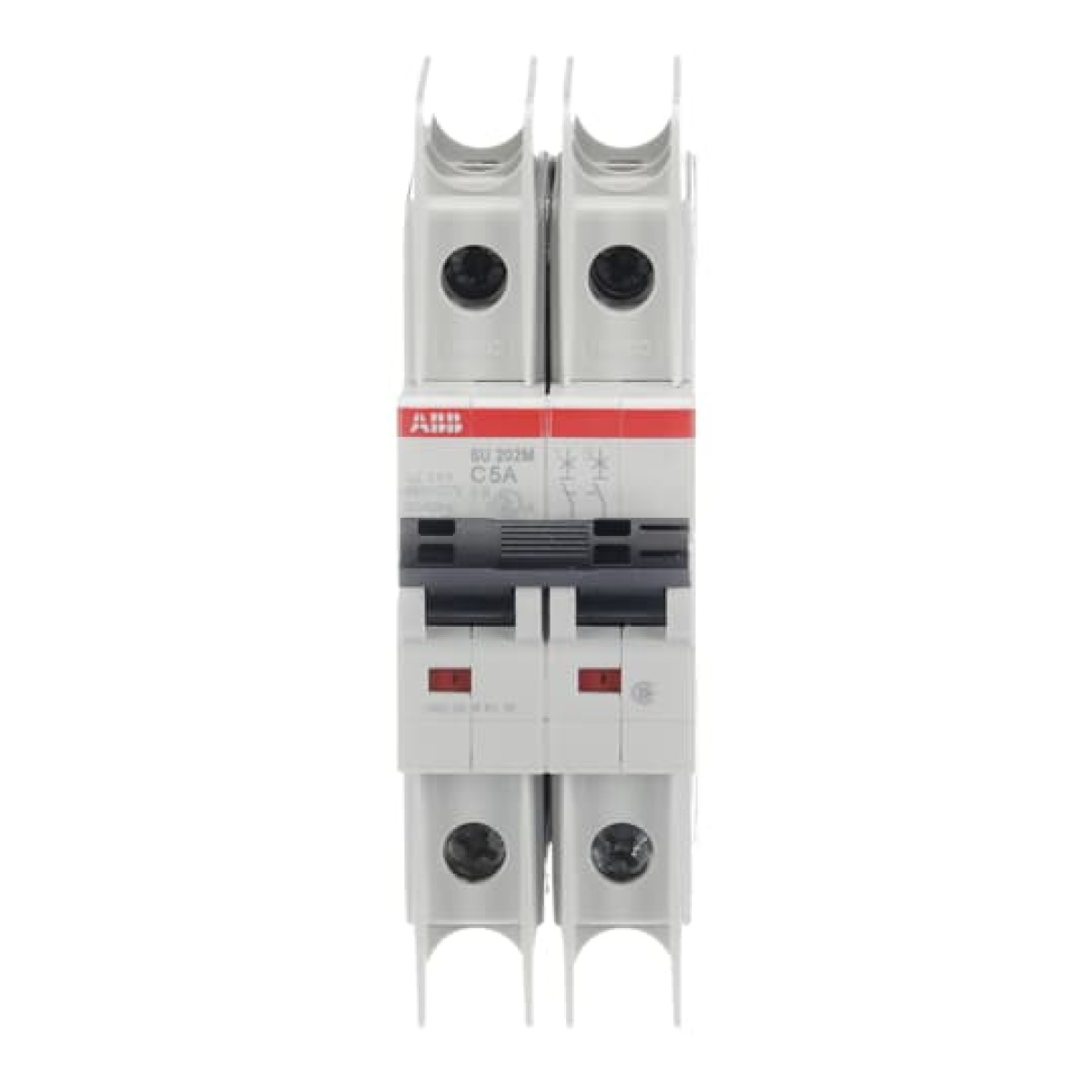 Miniature Circuit Breaker - SU200M - 2P - 5 A - C - 400 V AC 11.2 kA