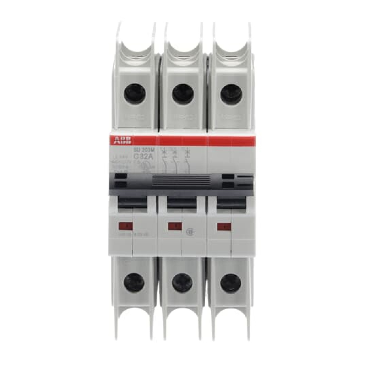 Miniature Circuit Breaker - SU200M - 3P - 32 A - C - 400 V AC 11.2 kA