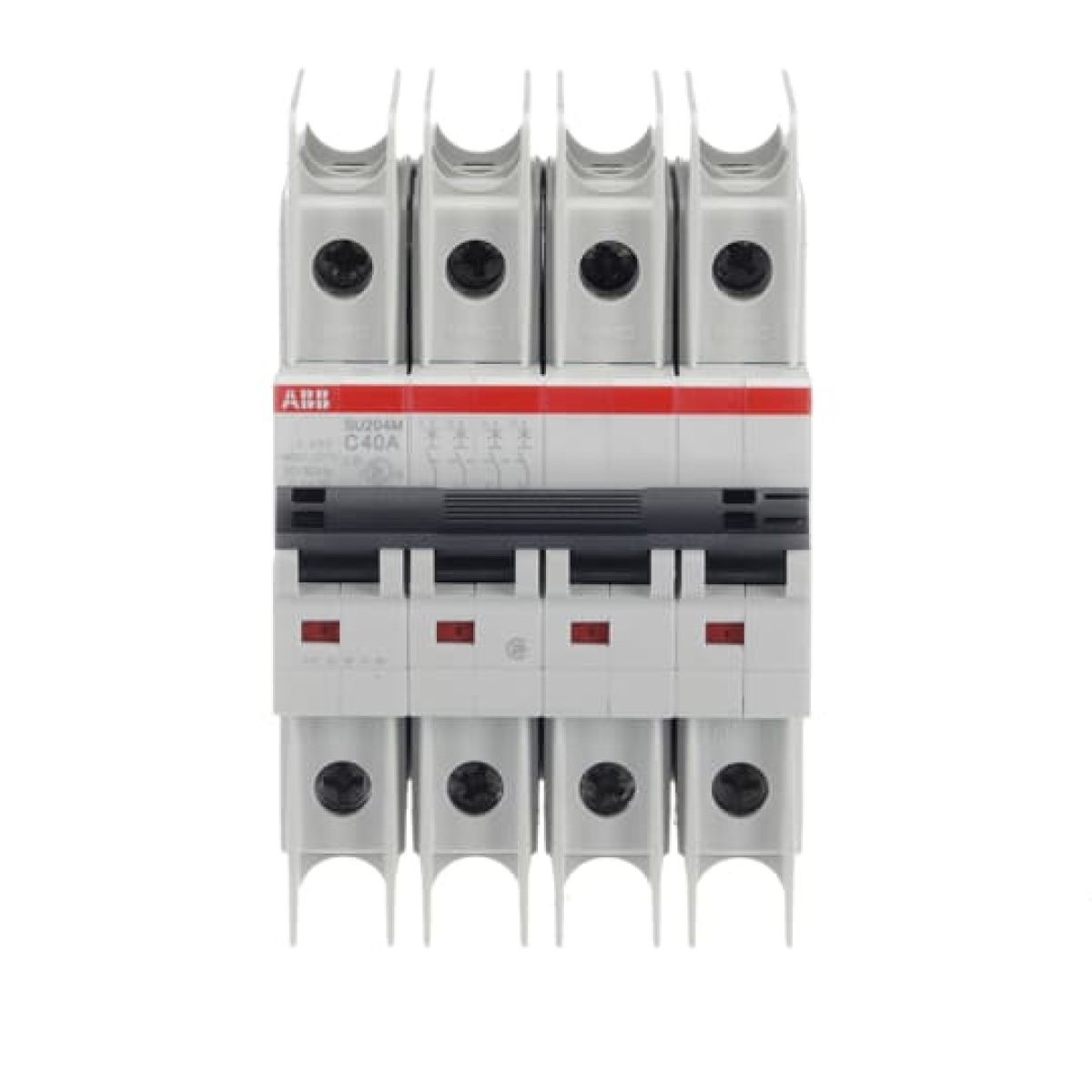 Miniature Circuit Breaker - SU200M - 4P - 40 A - C - 400 V AC 11.2 kA