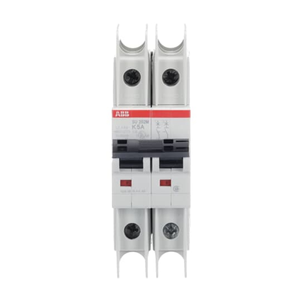 Miniature Circuit Breaker - SU200M - 2P - 5 A - K - 400 V AC 11.2 kA