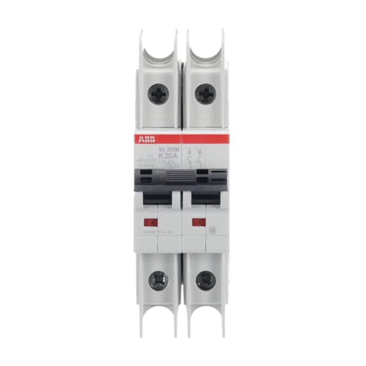 Miniature Circuit Breaker - SU200M - 2P - 20 A - K - 400 V AC 11.2 kA