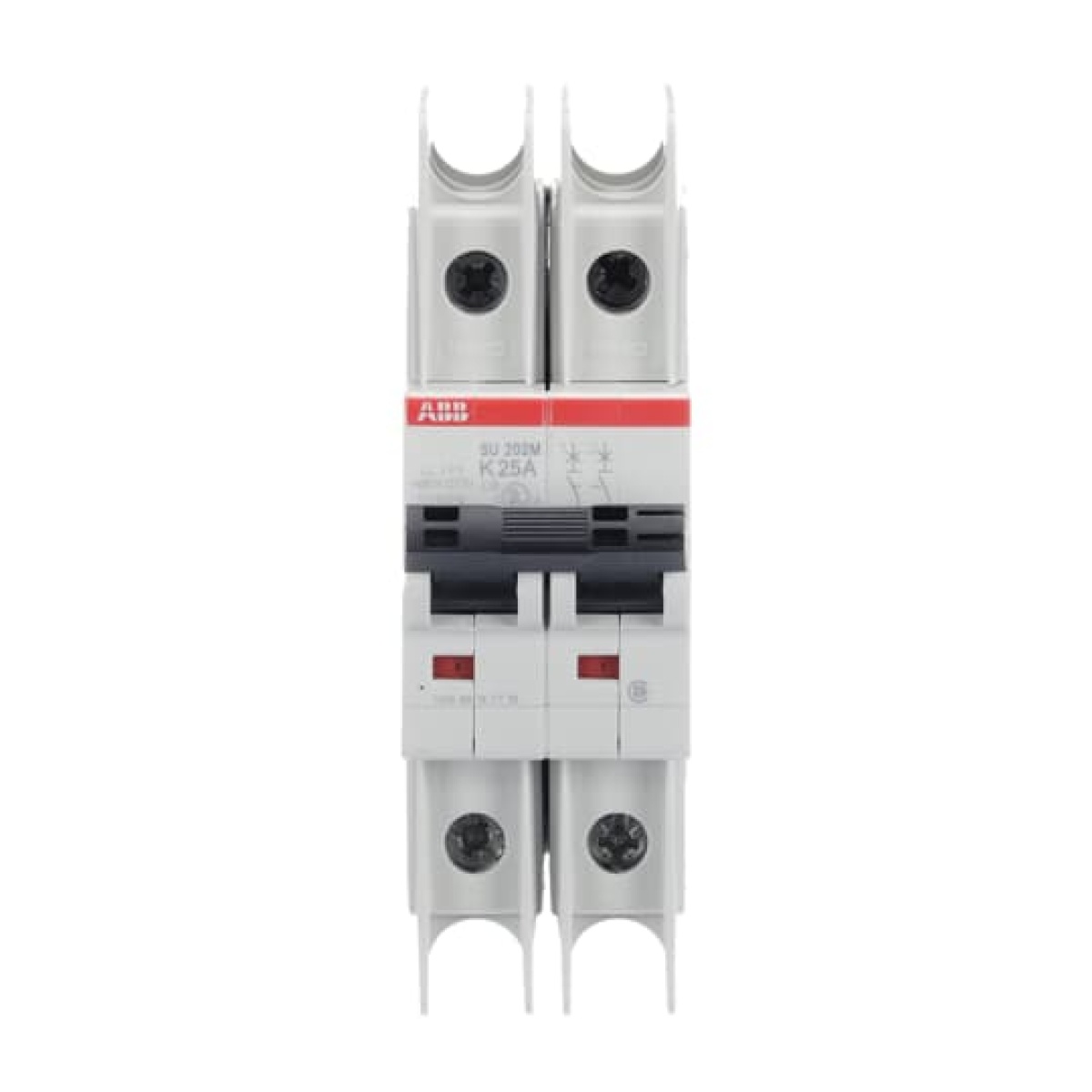 Miniature Circuit Breaker - SU200M - 2P - 25 A - K - 400 V AC 11.2 kA