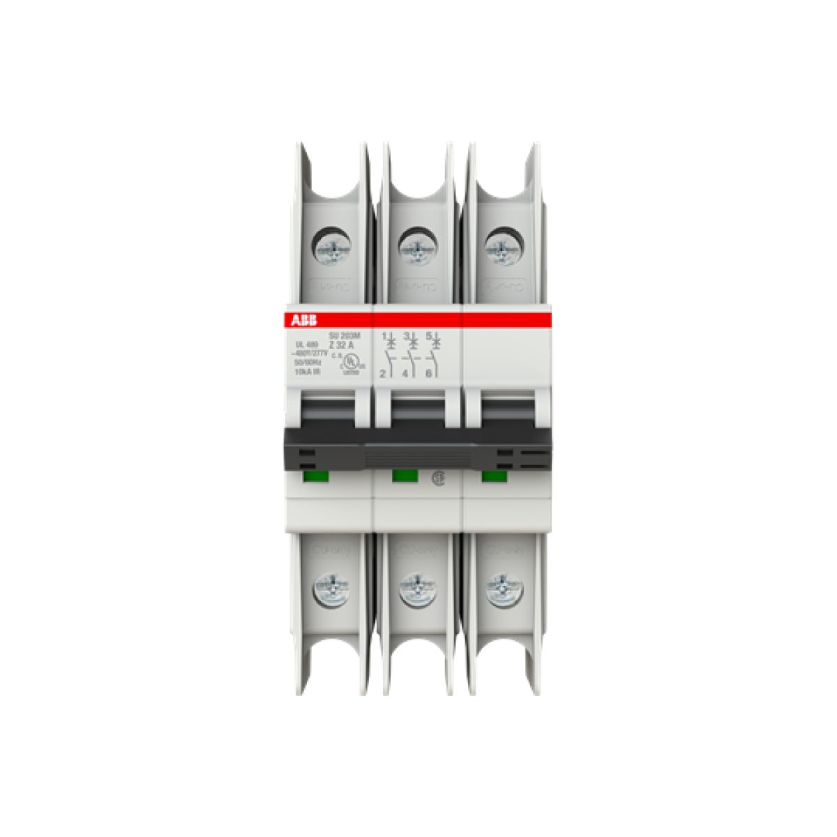 Miniature Circuit Breaker - SU200M - 3P - 32 A - Z - 400 V AC 11.2 kA