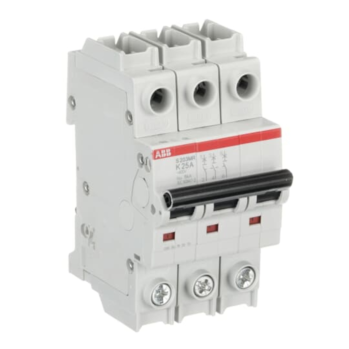 Miniature Circuit Breaker - S200MR - 3P - 25 A - K - 230 V AC 10 kA