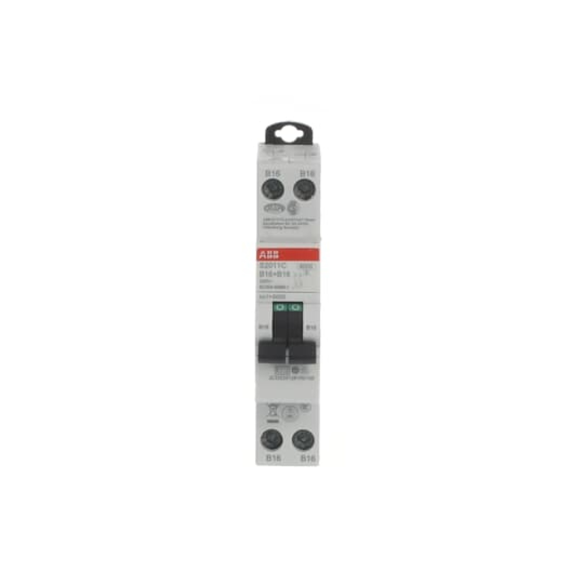 Miniature circuit breaker - 2P - B - 16 A