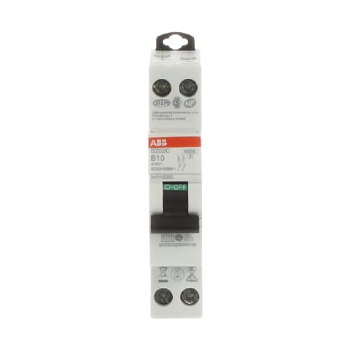 Miniature circuit breaker - 2P - B - 10 A