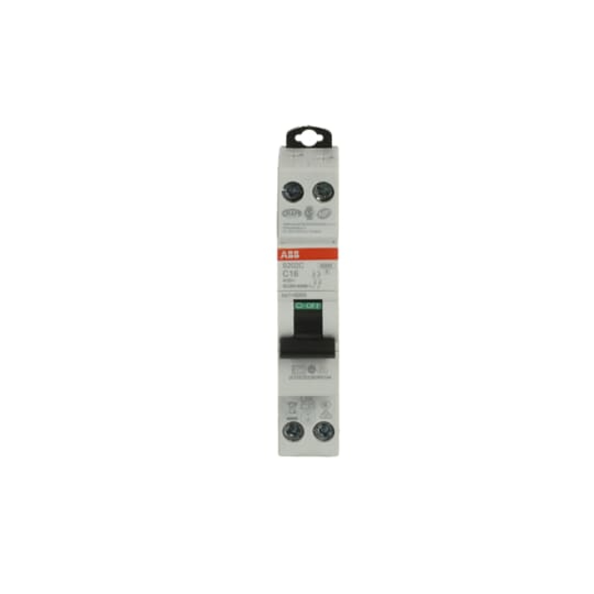 Miniature circuit breaker - 2P - C - 16 A