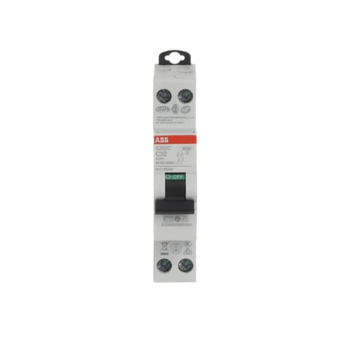 Miniature circuit breaker - 2P - C - 32 A