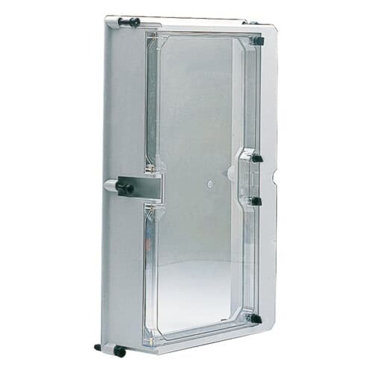 APO 11 Cover hinged transp. RAL7035