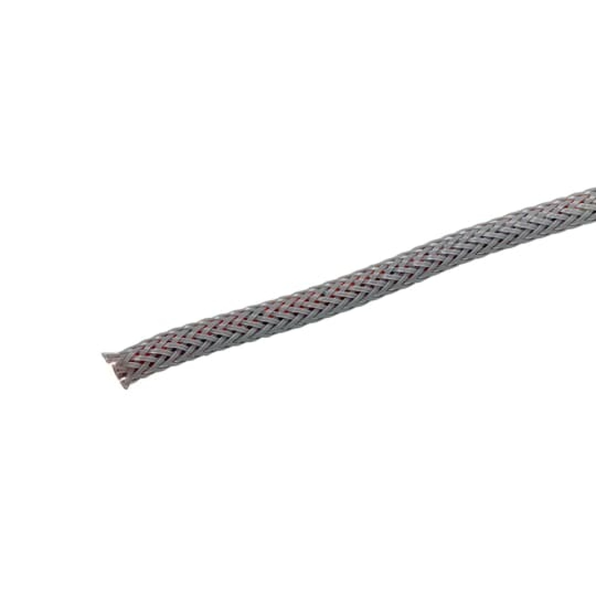 BRAIDED SLEEVE GRY PLYE 6 DIA 100M