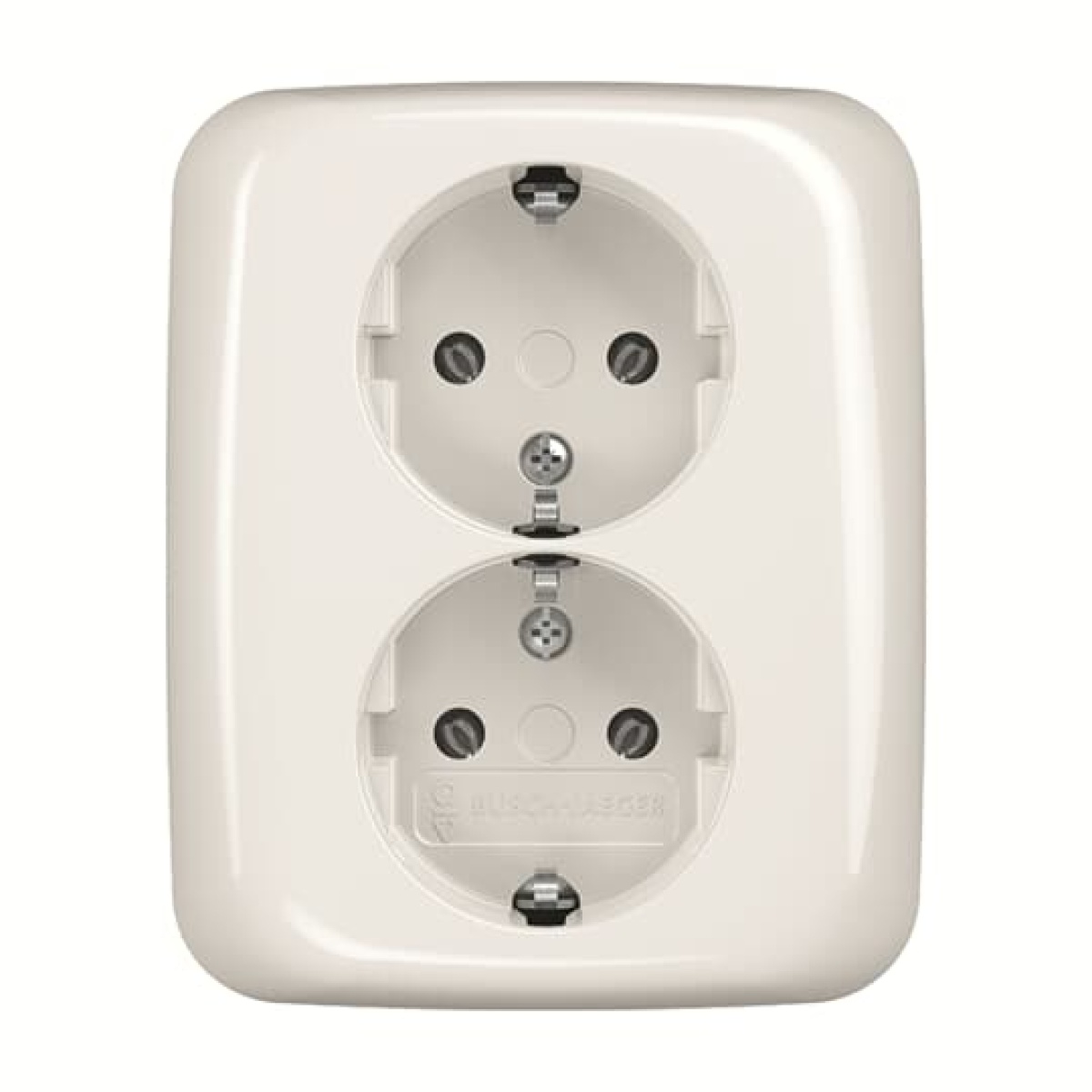 Socket Outlets without claw alpine white - Reflex SI
