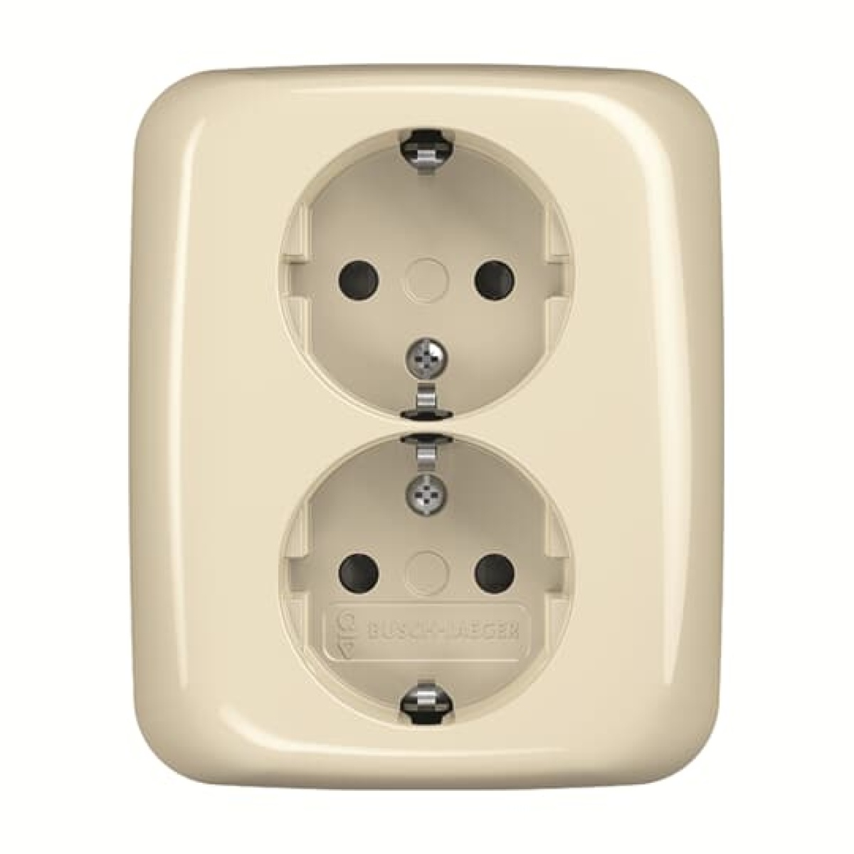 Socket Outlets Safety Shutter without claw white - Busch-Duro 2000 SI