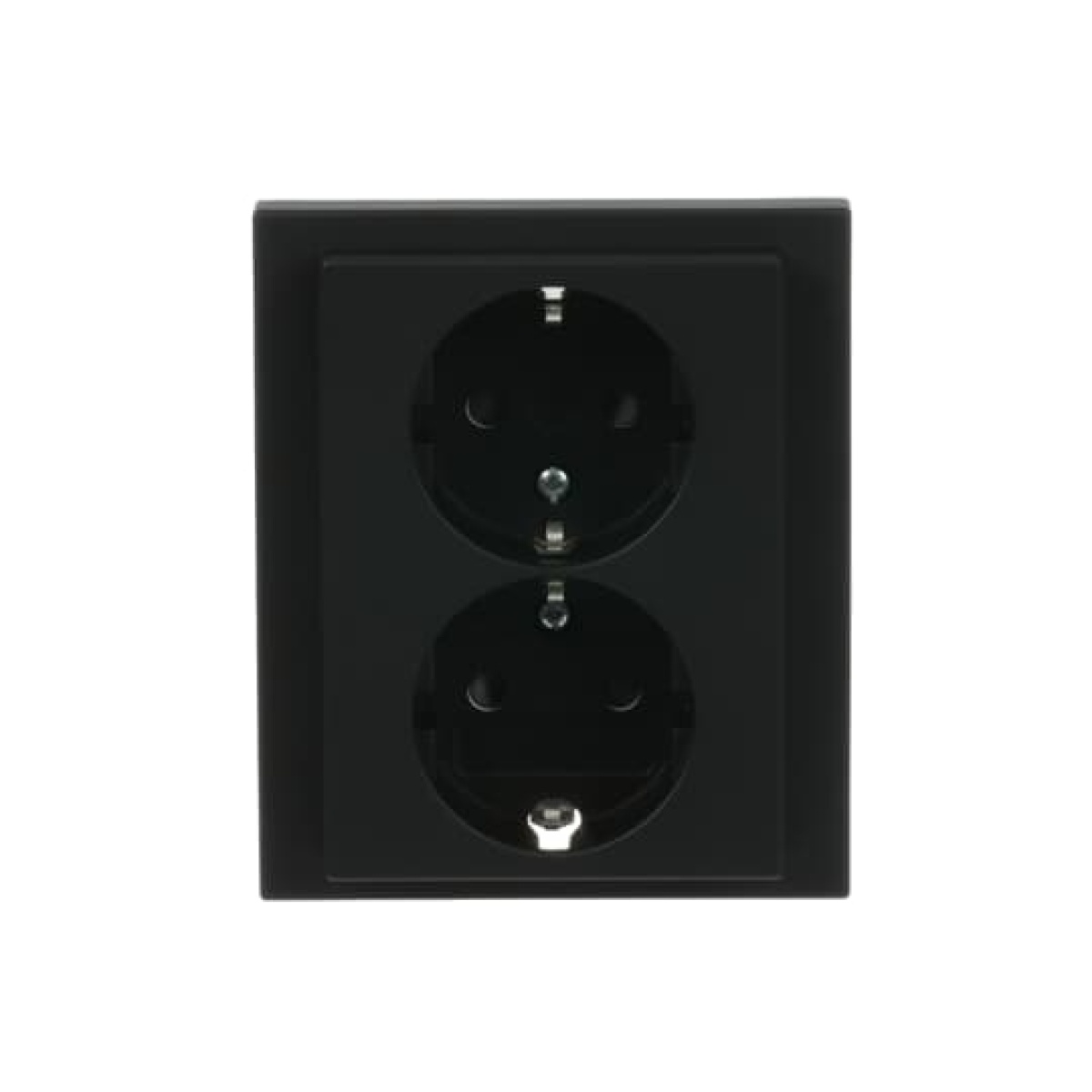 Socket Outlets Safety Shutter without claw black matt - Platform 63
