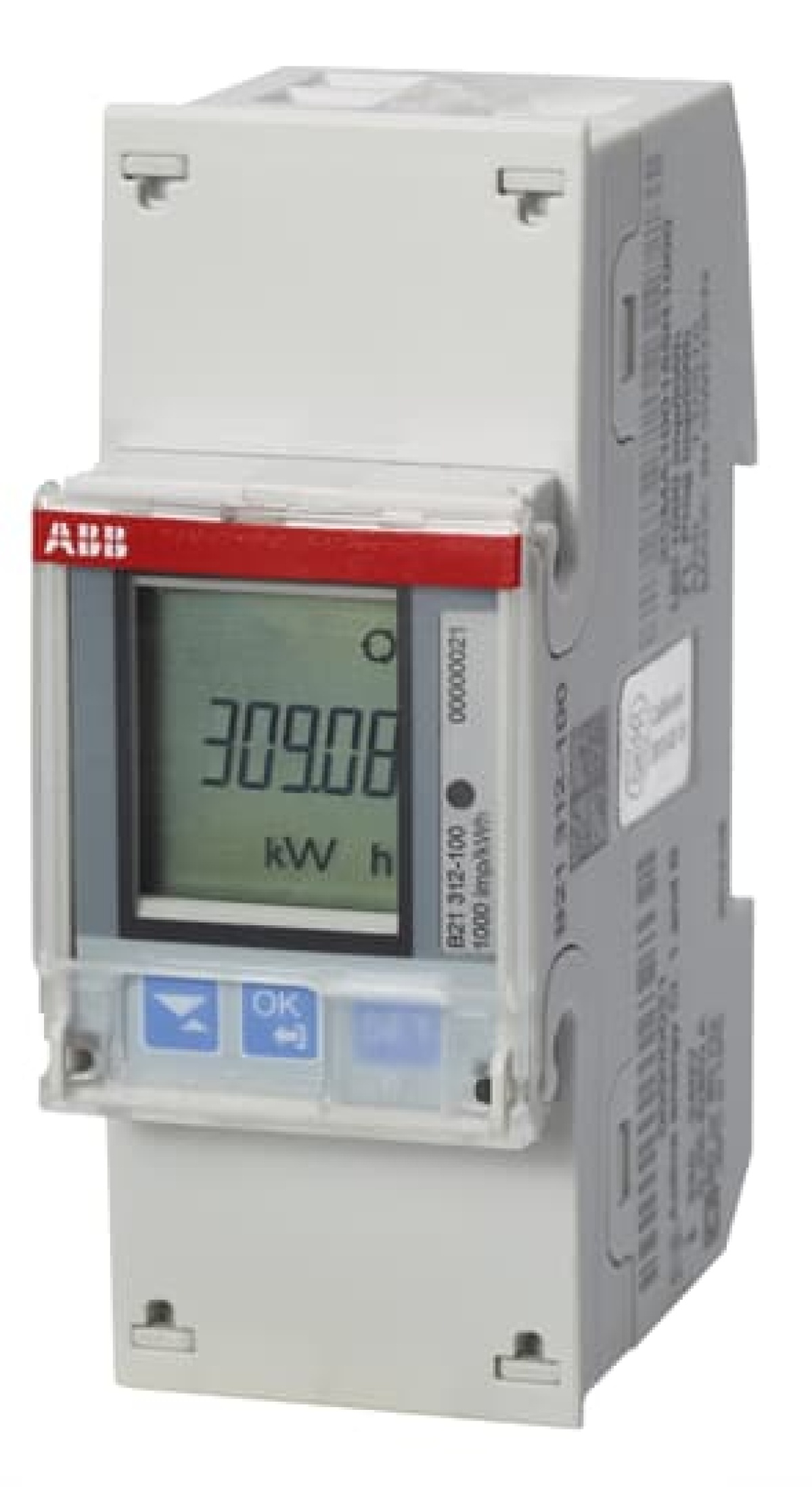 Energy meter 'Silver', Modbus RS485, 1-phase, 5 A