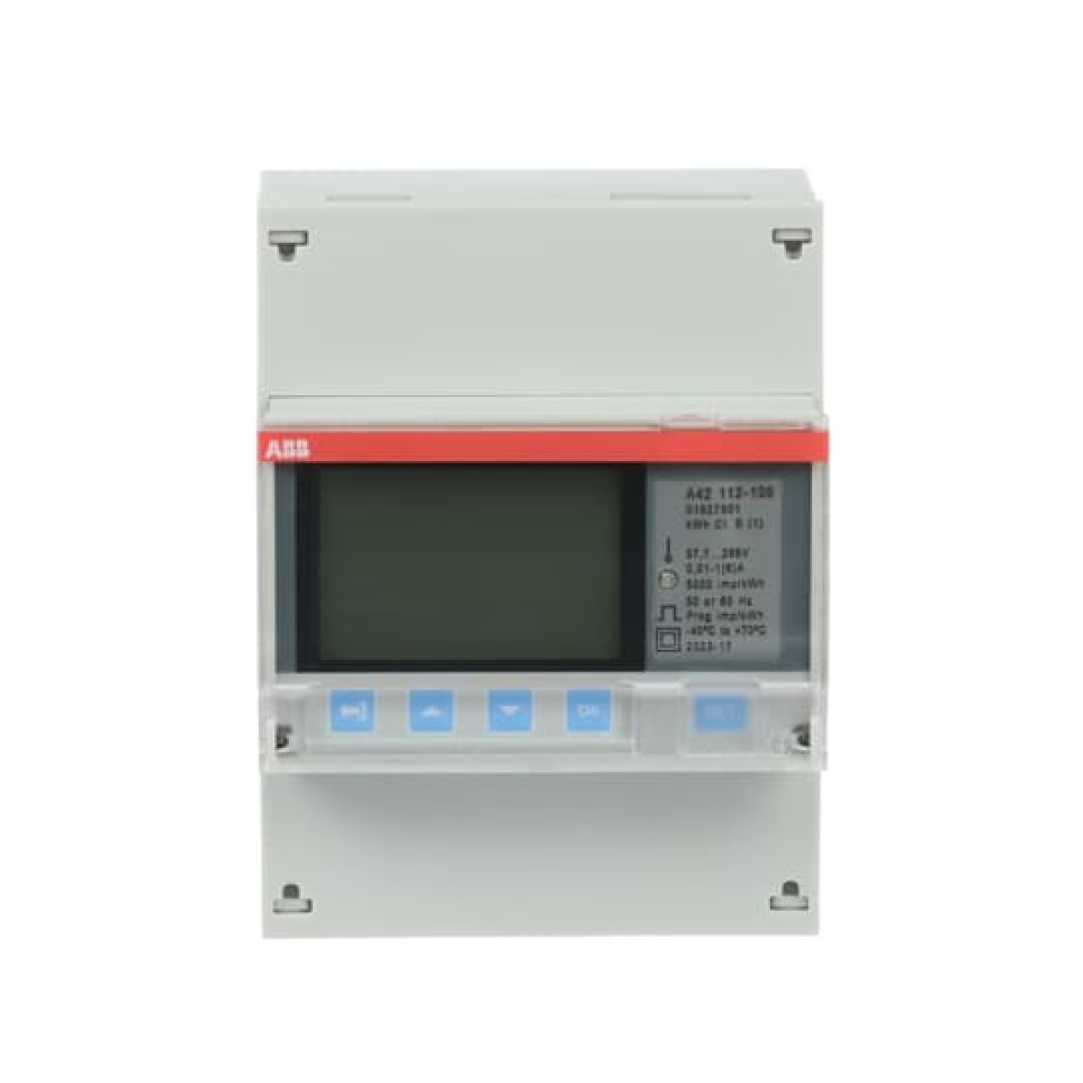 Energy meter 'Steel', Modbus RS485, 1-phase, 6 A