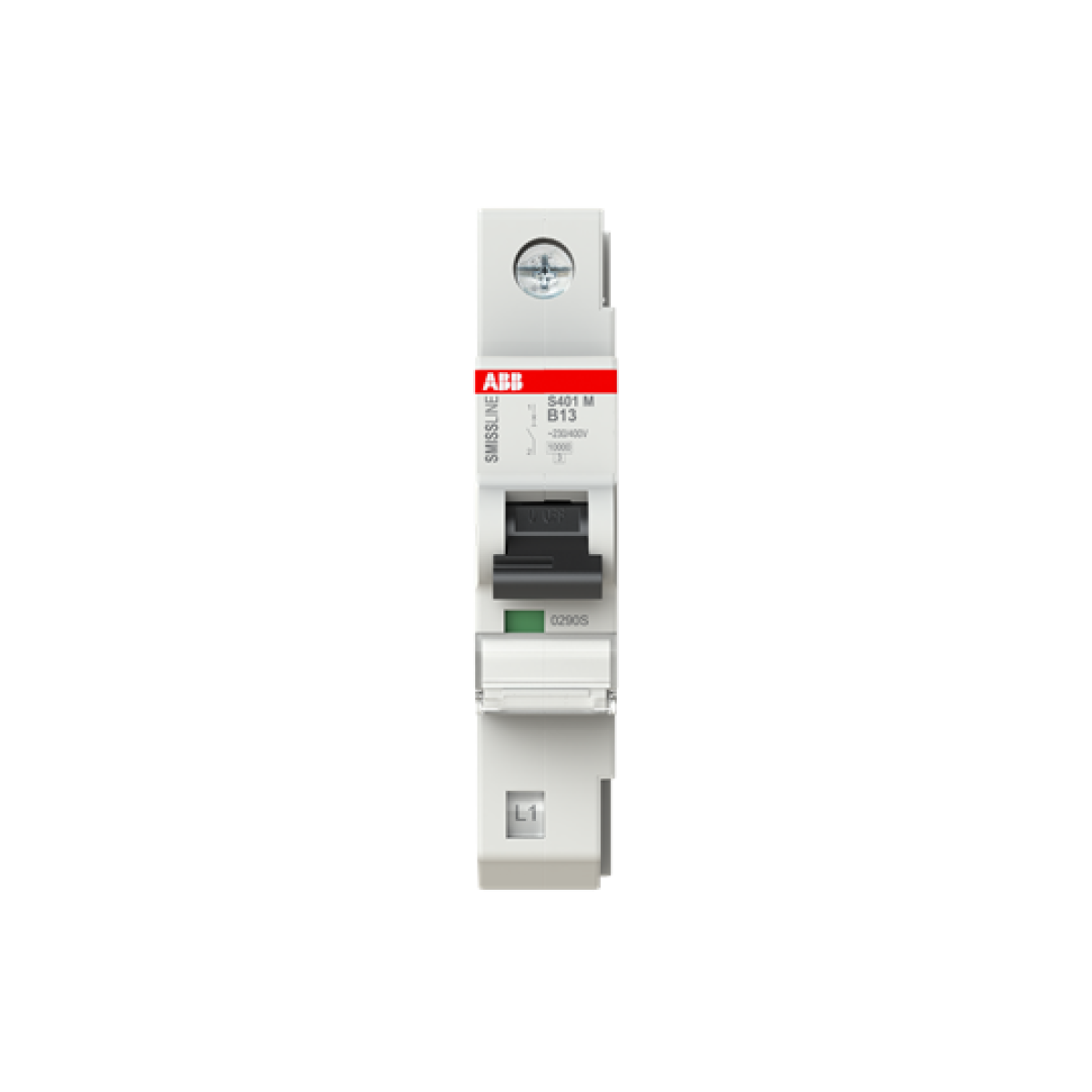 Miniature Circuit Breaker - S400 - 1P - 13 A - B - 230 V 10 kA