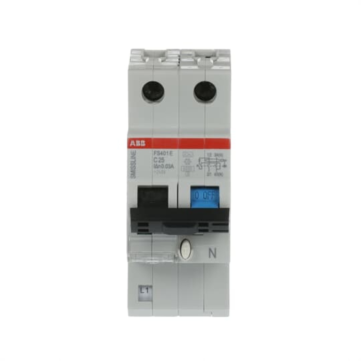 FS401E-C250.03 Residual Current Circuit Breaker with Overcurrent Protection