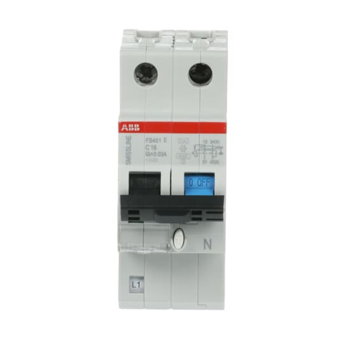 FS401E-C160.03 Residual Current Circuit Breaker with Overcurrent Protection