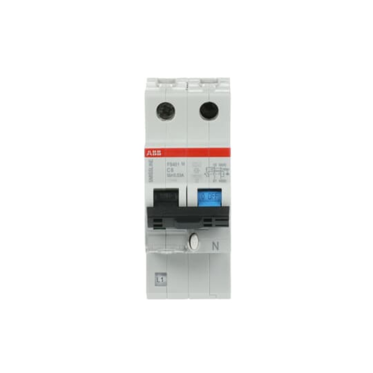 FS401M-C60.03 Residual Current Circuit Breaker with Overcurrent Protection