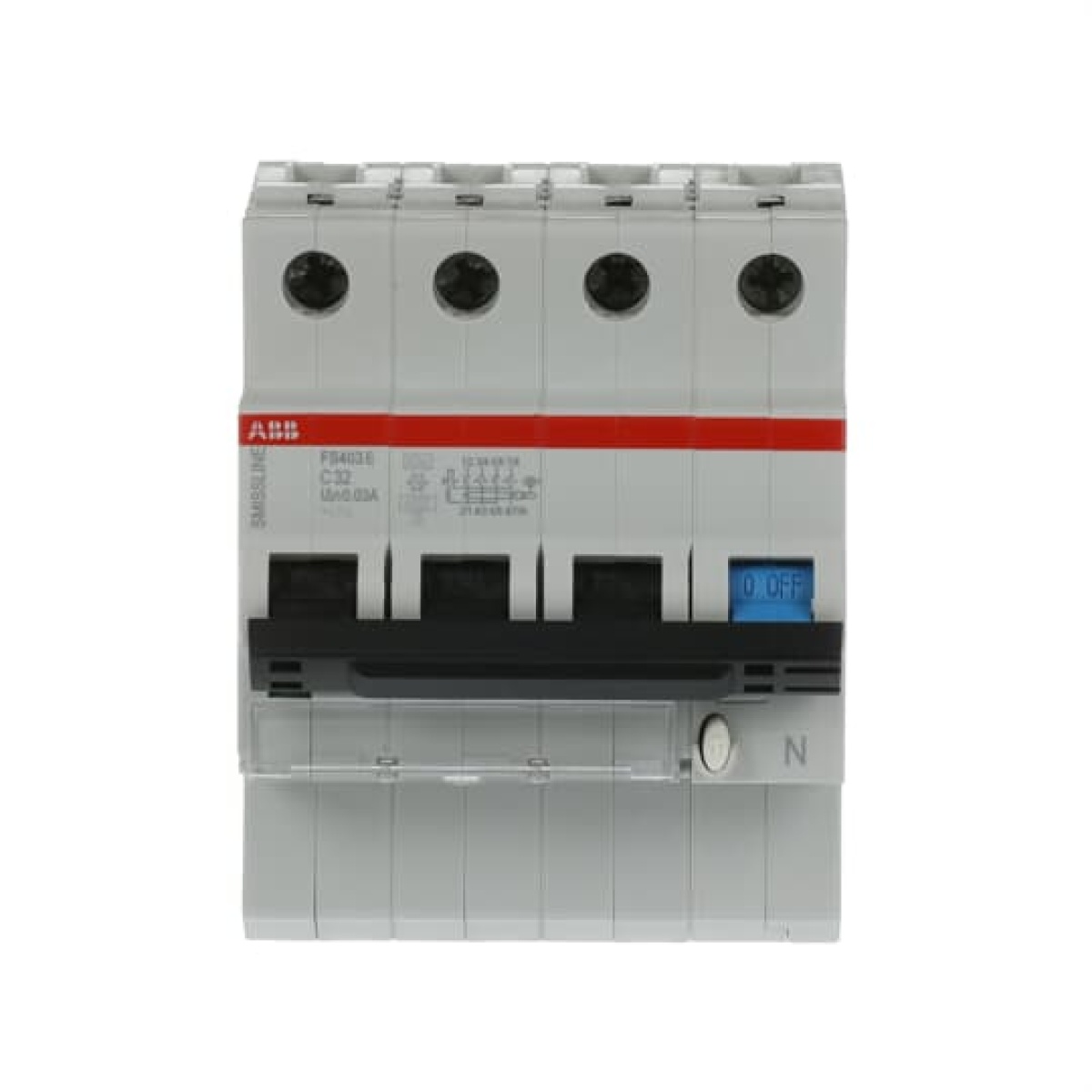 FS403E-C320.03 Residual Current Circuit Breaker with Overcurrent Protection
