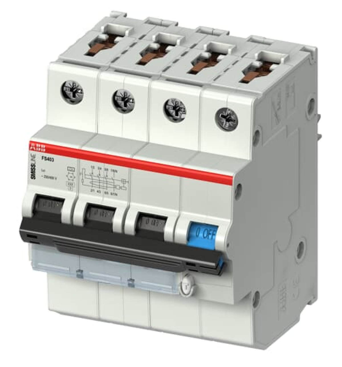 FS403M-C320.1 Residual Current Circuit Breaker with Overcurrent Protection