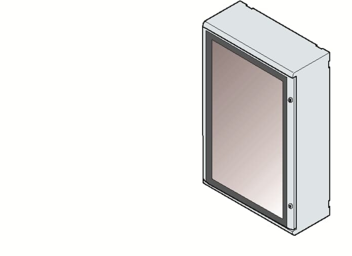 IP66 SWITCHBOARD TRANSP. DOOR-SIZE 4