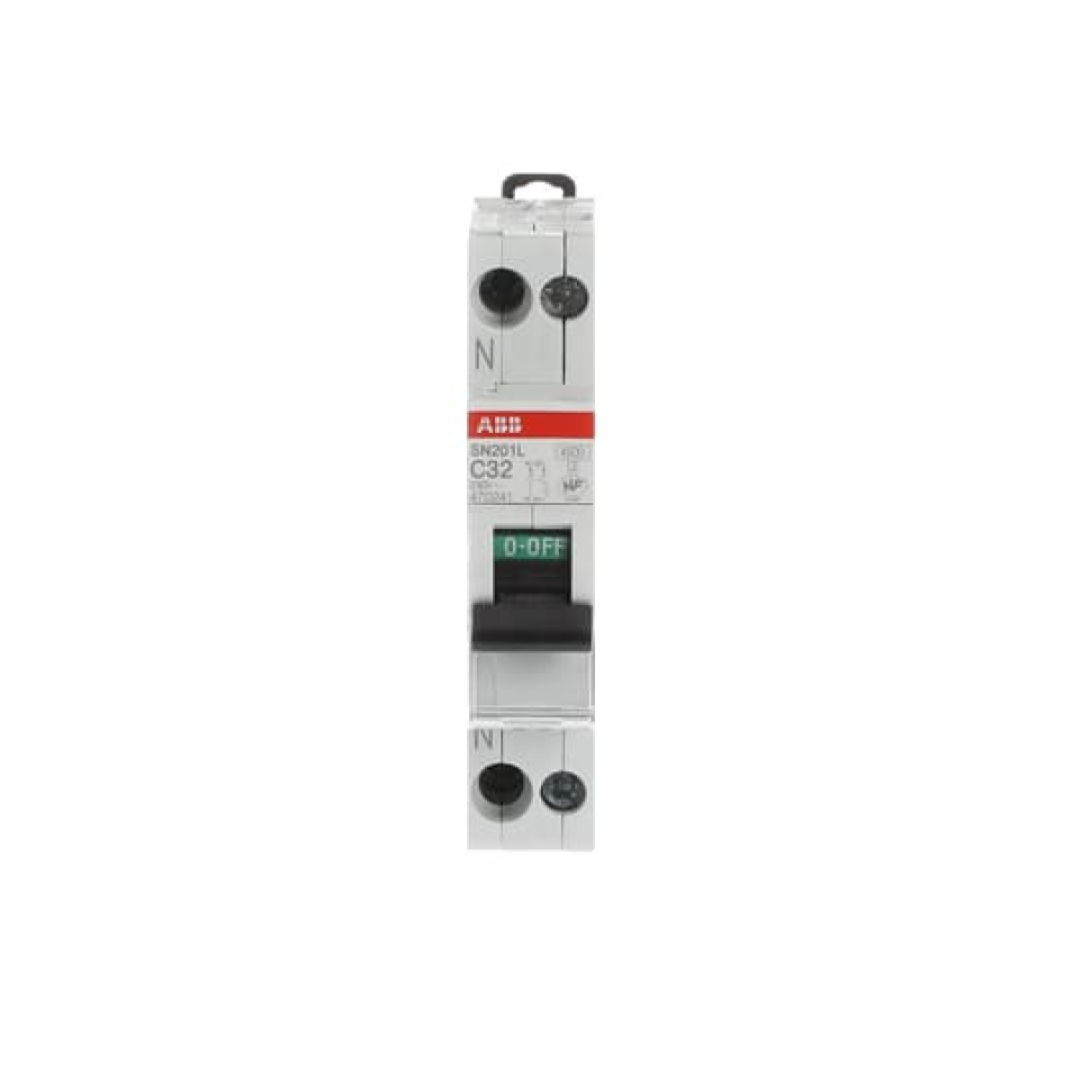 Miniature circuit breaker - SN201L - N Left - 1PN - 32 A - C - 230 V 4.5 kA