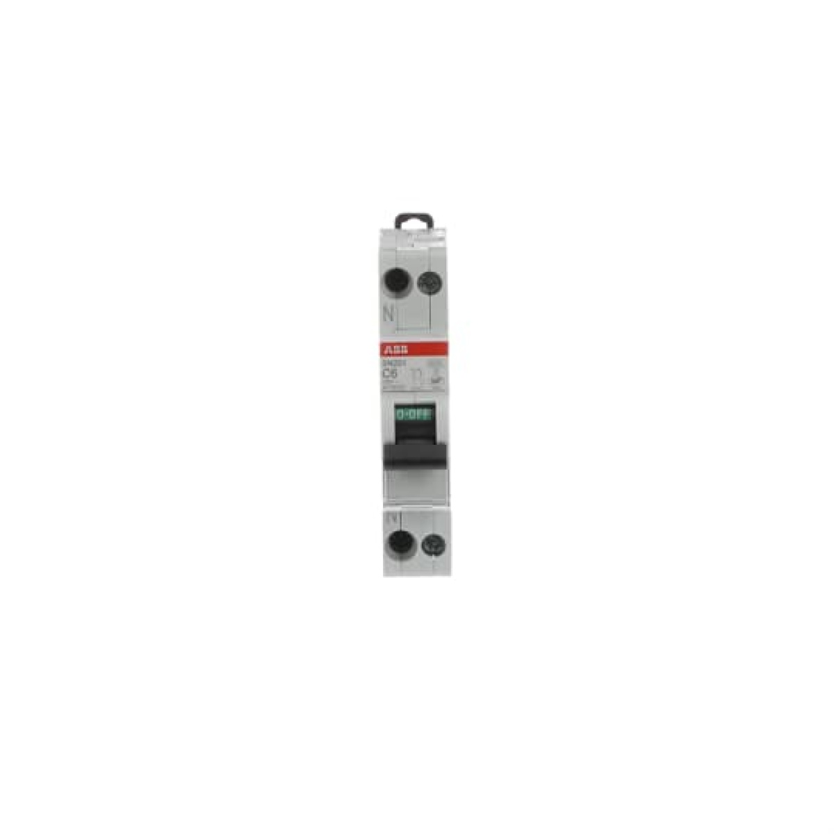 Miniature circuit breaker - SN201 - N Left - 1PN - 6 A - C - 230 V 6 kA