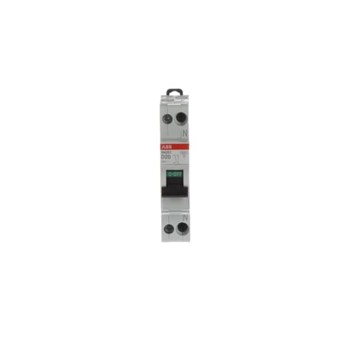 Miniature circuit breaker - SN201 - 1PN - 20 A - D - 230 V 6 kA
