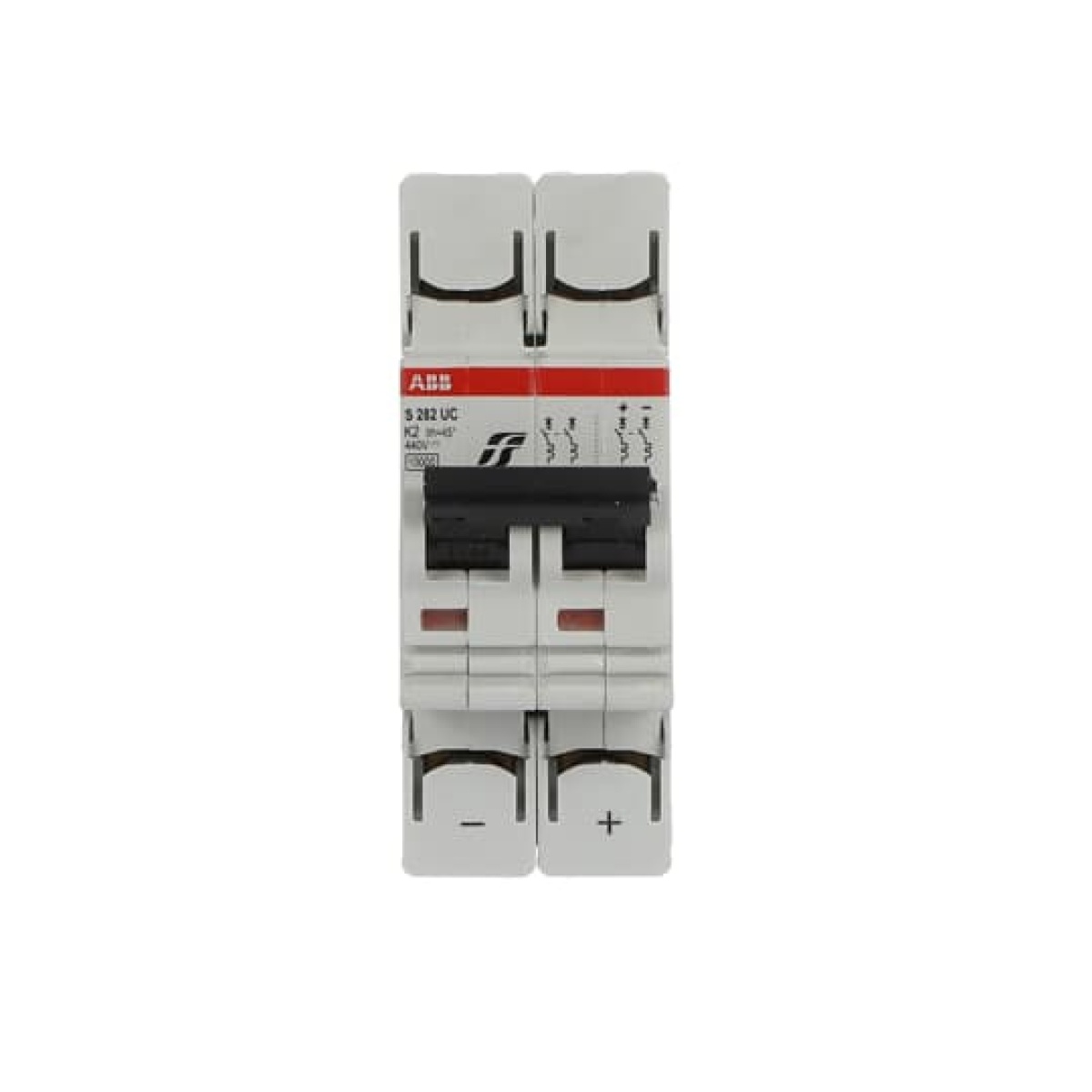 S282 UC FS K2 Miniature Circuit Breaker - 2P - K - 2 A