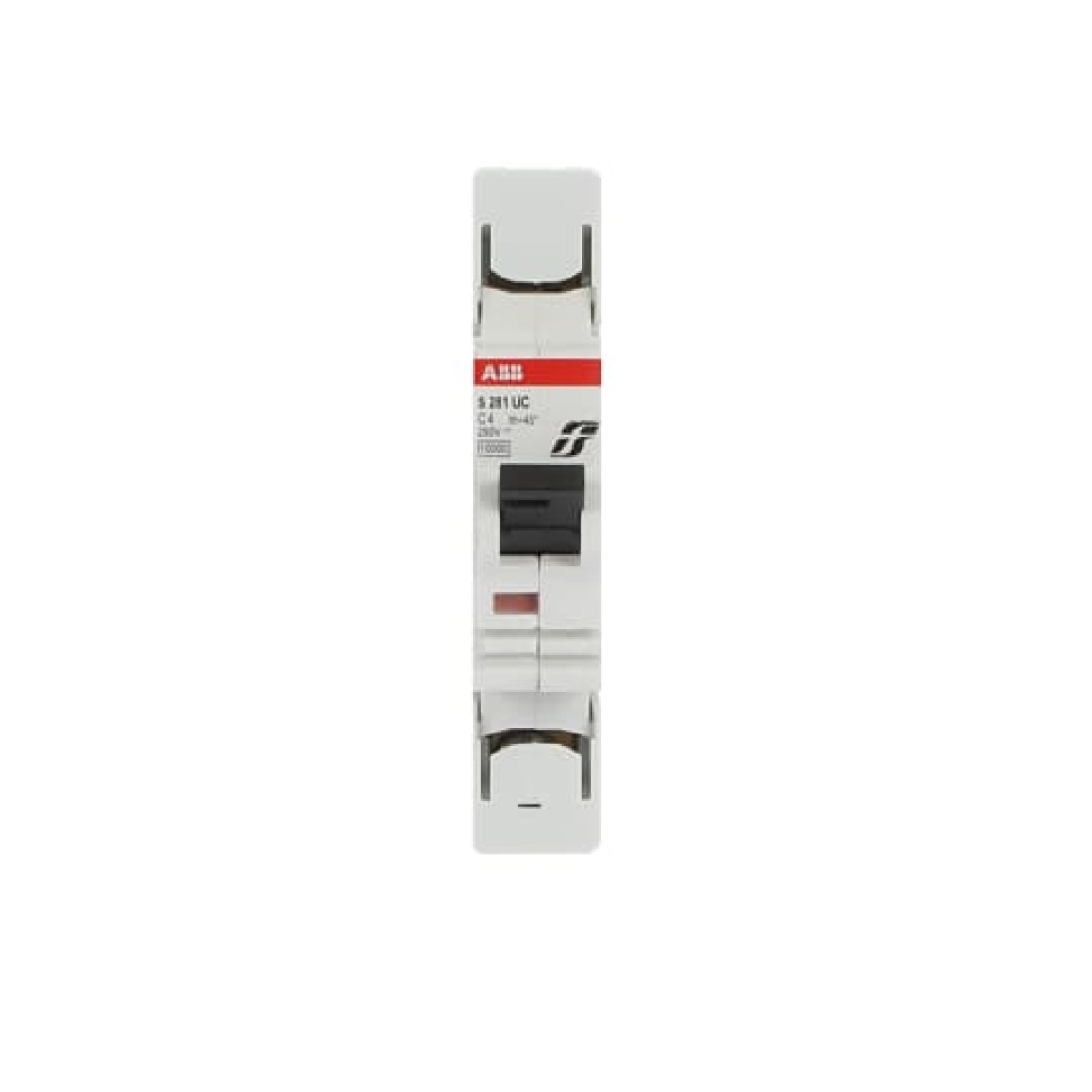 S281 UC FS C4 Miniature Circuit Breaker - 1P - C - 4 A