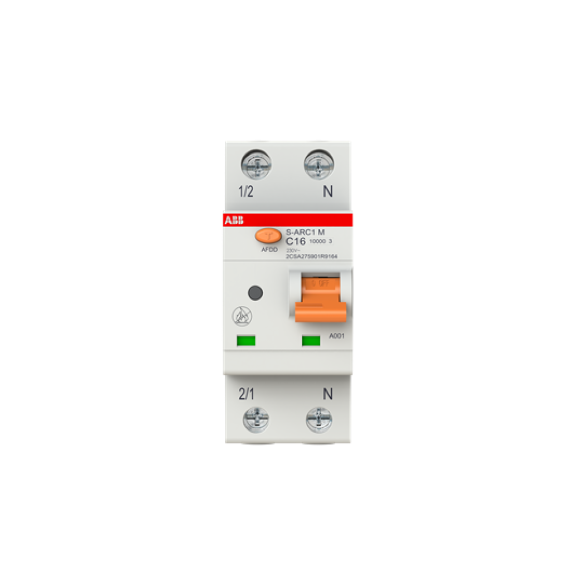 S-ARC1 M C16 Arc fault detection device integrated with MCB