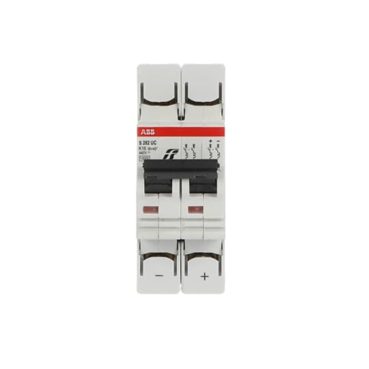 S282 UC FS K16 Miniature Circuit Breaker - 2P - K - 16 A
