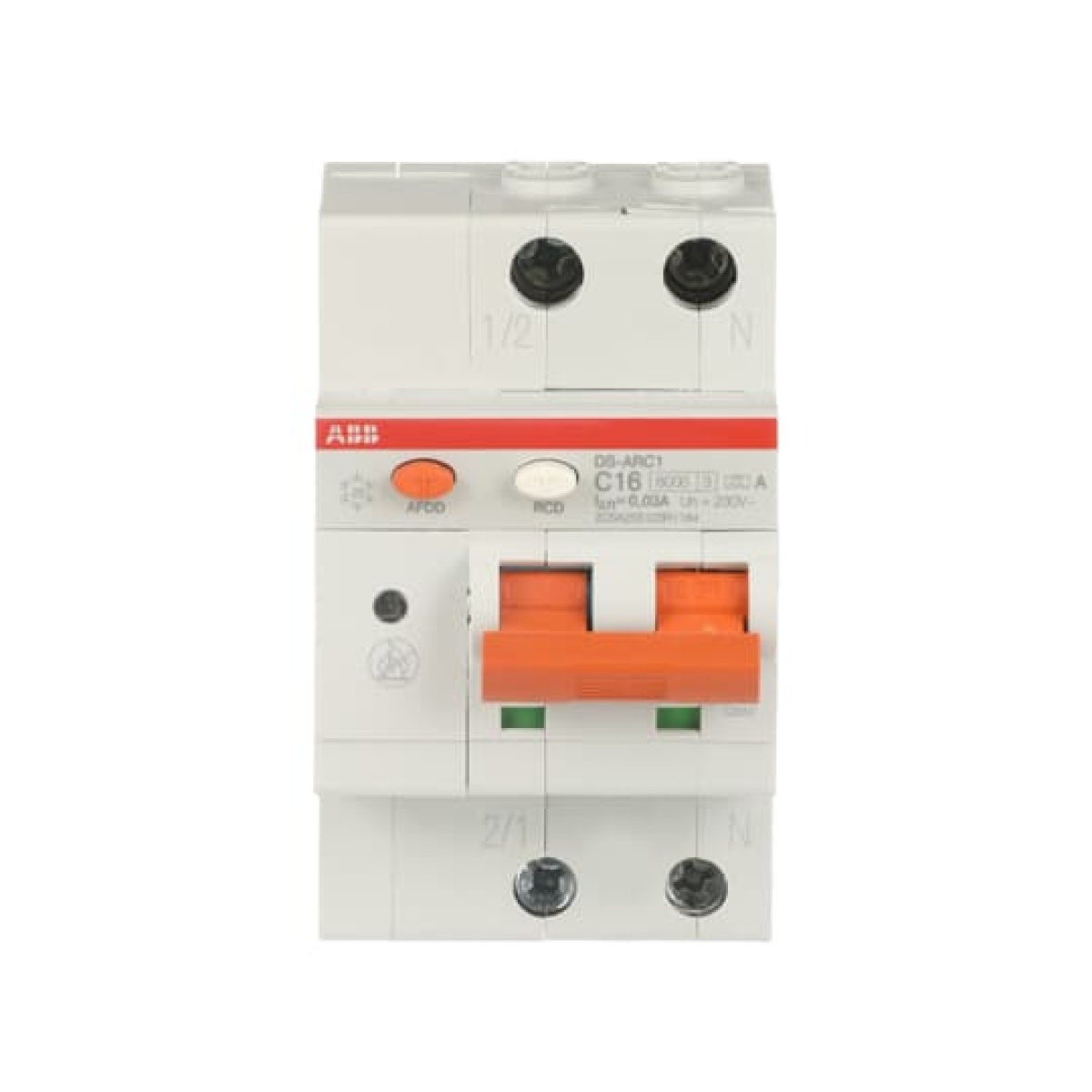 DS-ARC1 C16 A30 Arc fault detection device integrated with RCBO