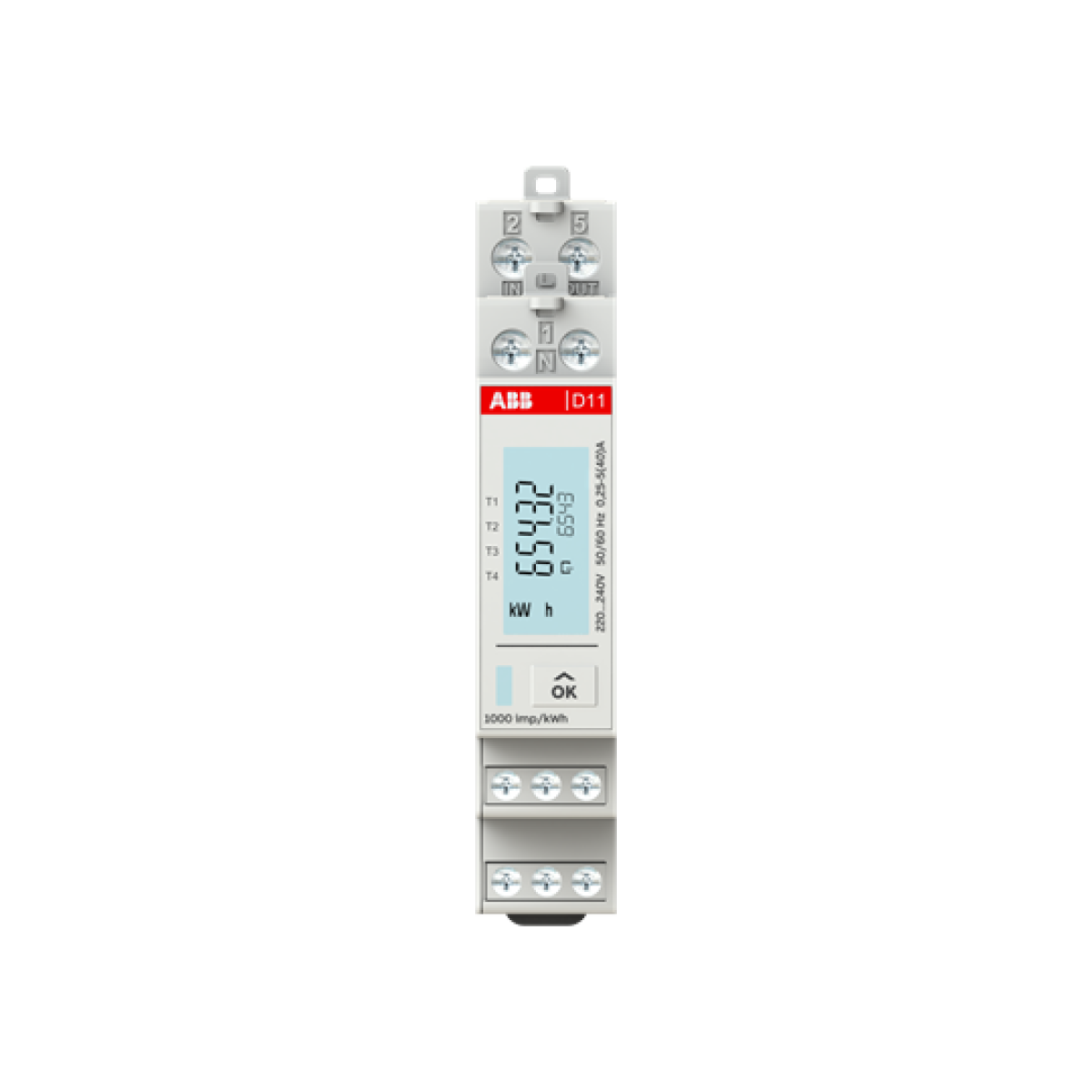 Energy meter '15', Modbus, 1-phase, 40 A