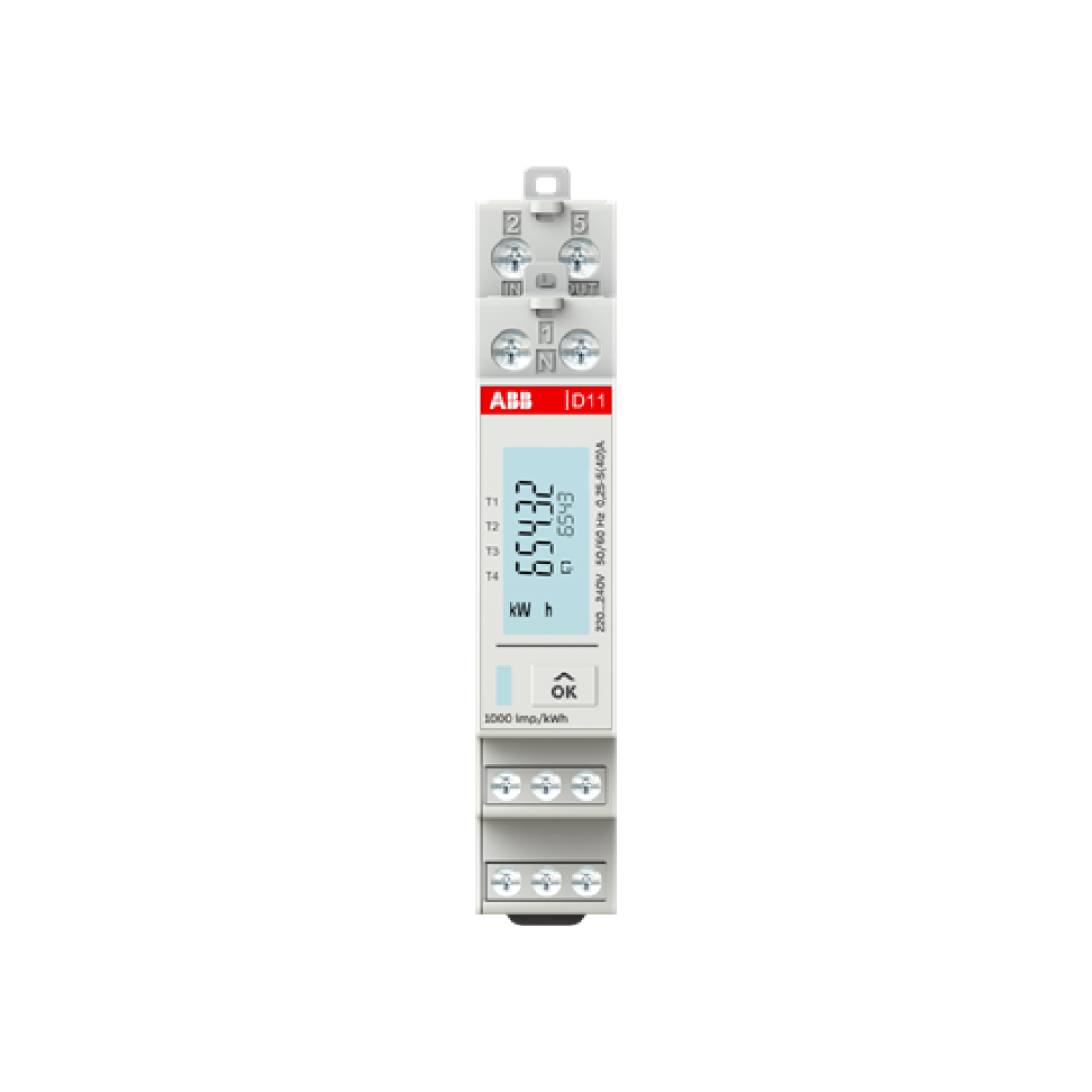 Energy meter '15', Modbus, 1-phase, 40 A